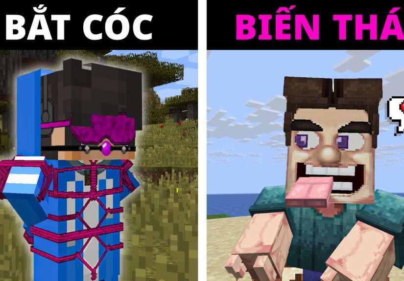 Mình Chơi Thử Những Bản Mod BỊ CẤM Trong Minecraft...