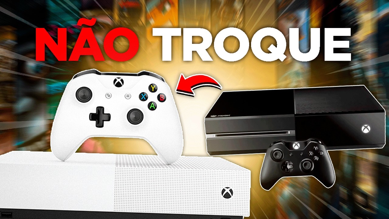 NÃO vale a pena Trocar o Xbox One Fat pelo