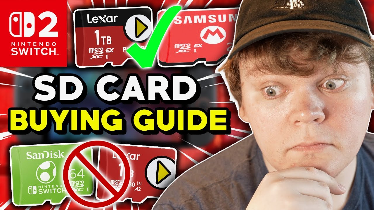 Nintendo Switch 2 SD Card Buying Guide! What To Get