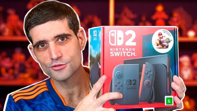 Nintendo Switch 2 UNBOXING do Davy Jones