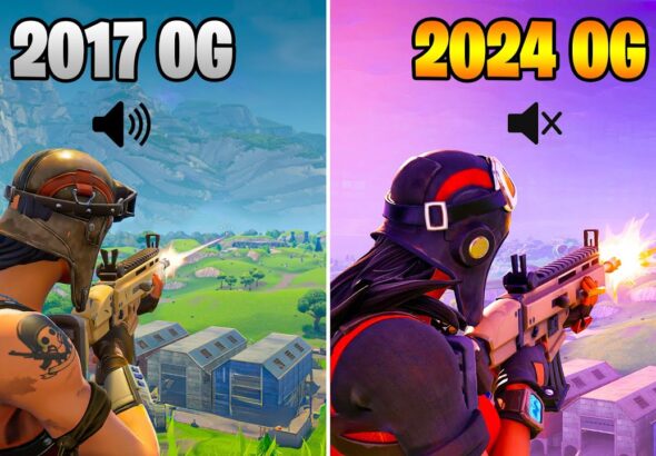 OG Fortnite Sound Effects VS Now (2017 vs 2024)