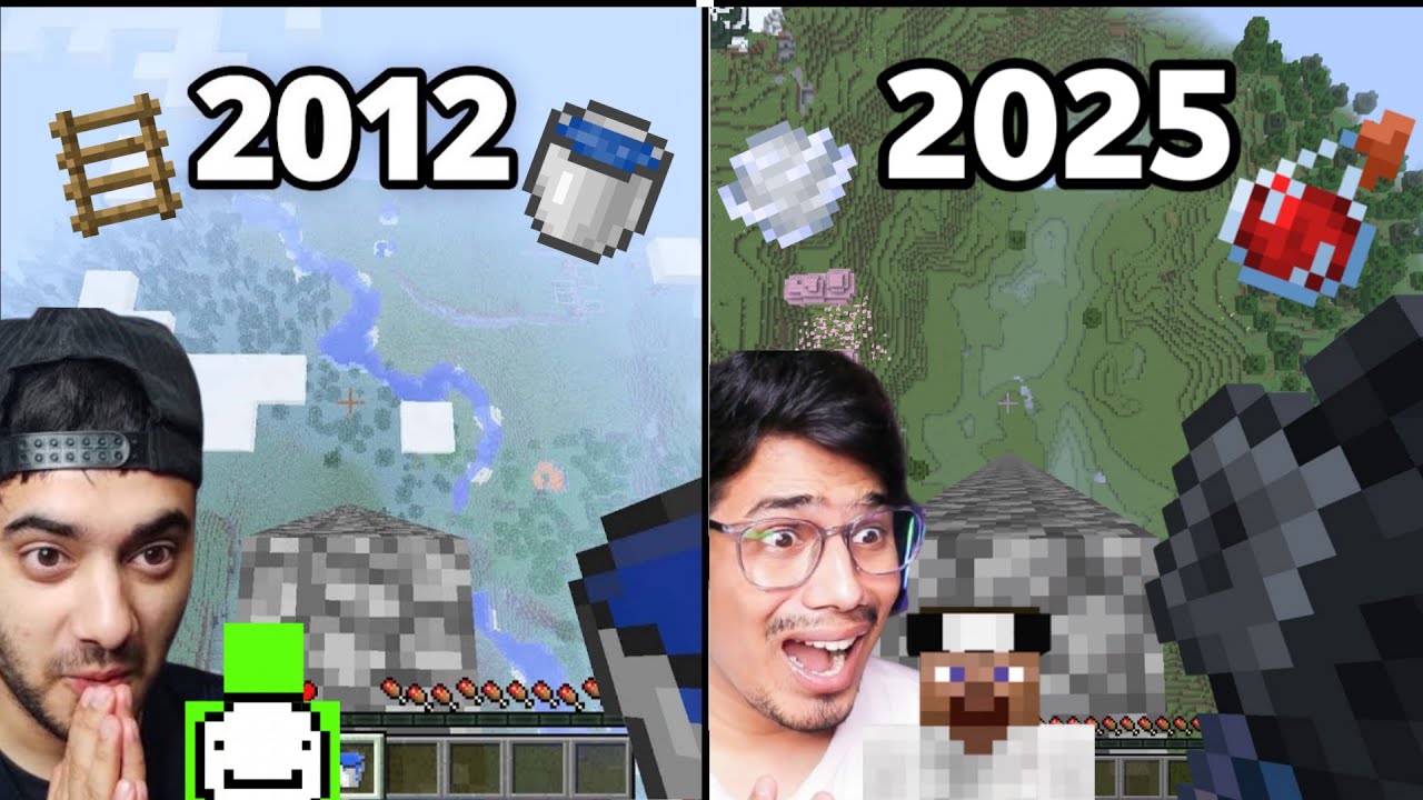 Old vs New MLG Gods in Indian Minecraft Community