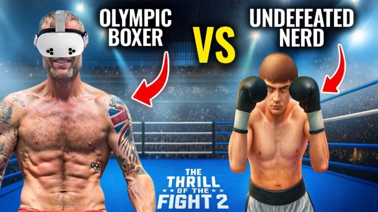 Olympic Boxer Faces CRAZY VR Opponent! | Thrill of the