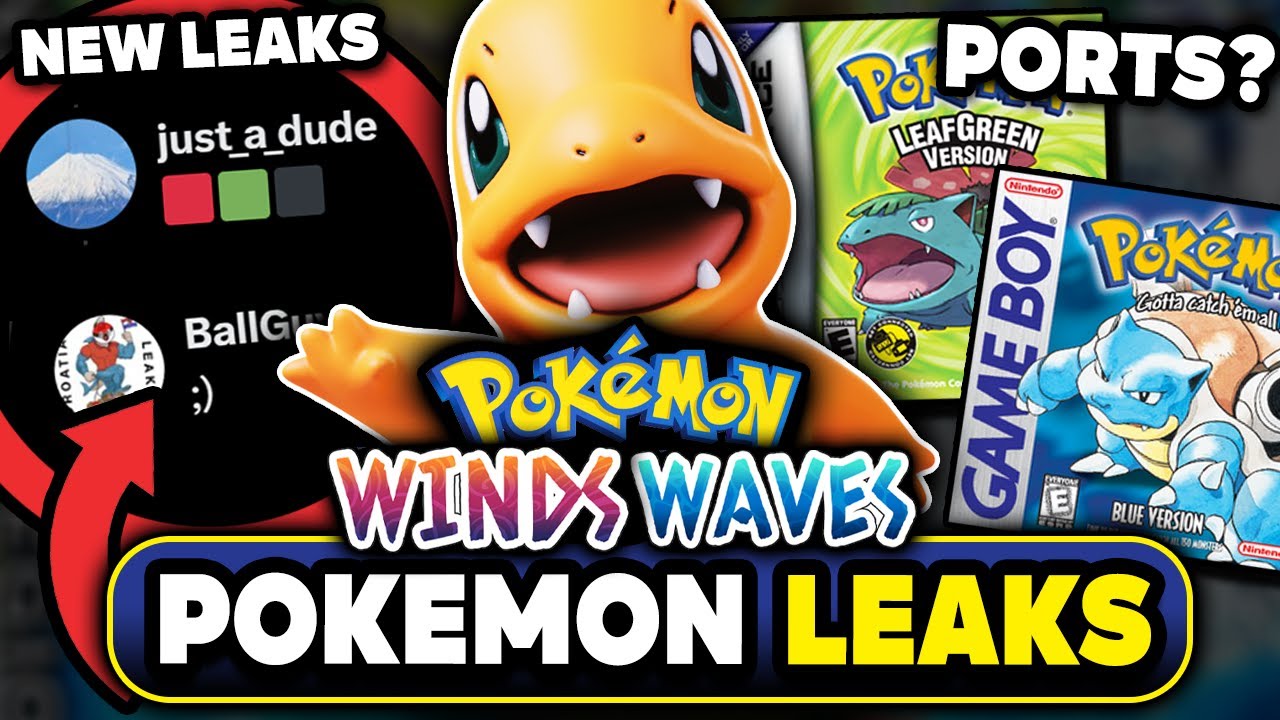 POKEMON NEWS! NEW LEAK UPDATES! GBA Ports Or Gen 10?