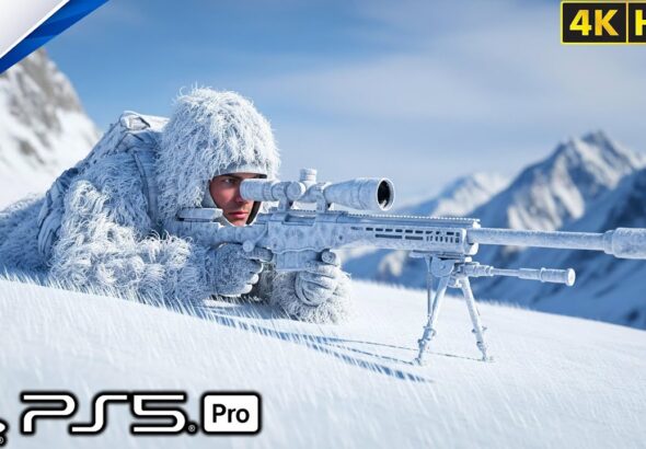 (PS5) The Best Mission Silent Winter Sniper | Ultra Realistic