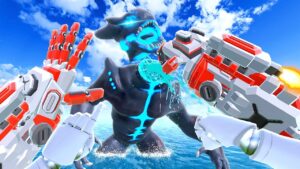 Punching a KAIJU with Rocket Fists - Kaiju Battle Simulator