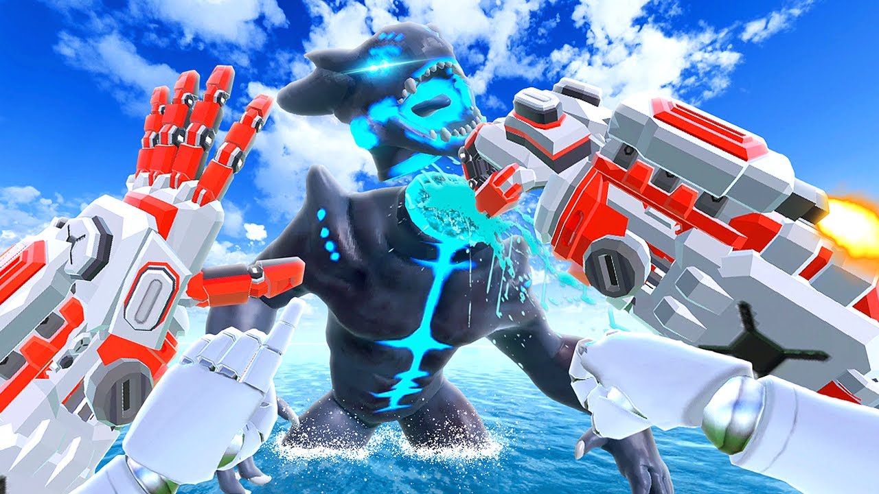 Punching a KAIJU with Rocket Fists - Kaiju Battle Simulator