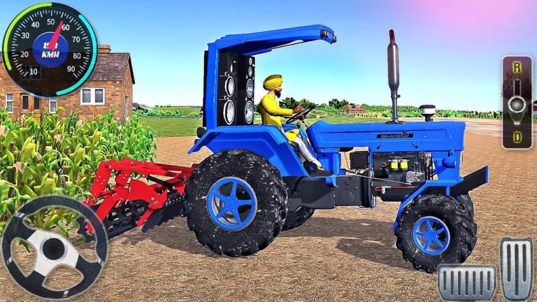 Real Indian Tractor Driving Simulator - Farming Transport Walkthrough 2024