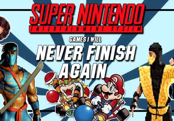 Super Nintendo Games I'll Never Finish Again - SNESdrunk