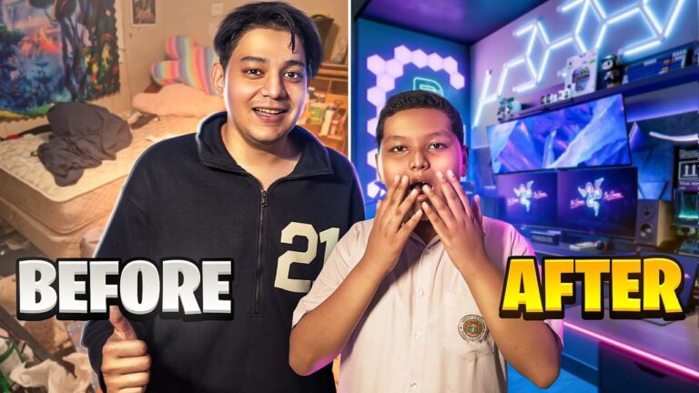 Surprising a Subscriber with his Dream Gaming Setup!