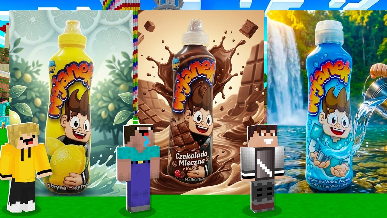 TA GRA POKAZUJE NOWE SMAKI WOJANKA w Minecraft!