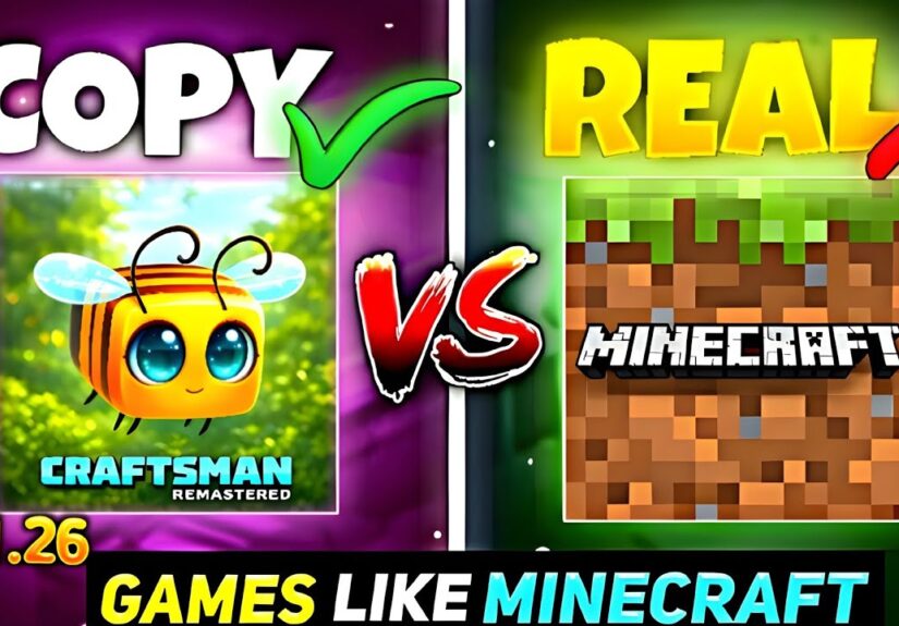 TOP 5 BEST COPY GAMES LIKE MINECRAFT 1.26 JAVA EDITION