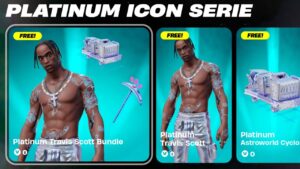 TRAVIS SCOTT UPDATED in Fortnite! (Release Date, FREE Rewards, Platinum