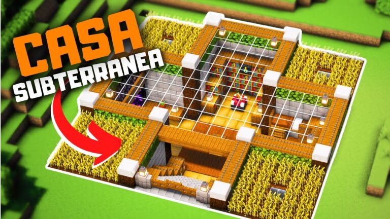 Tutorial: Casa Subterránea para Minecraft survival.