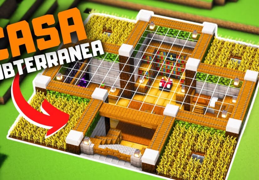 Tutorial: Casa Subterránea para Minecraft survival.