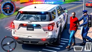 US Cop Car Chase Simulator 3D - Real Police Cars