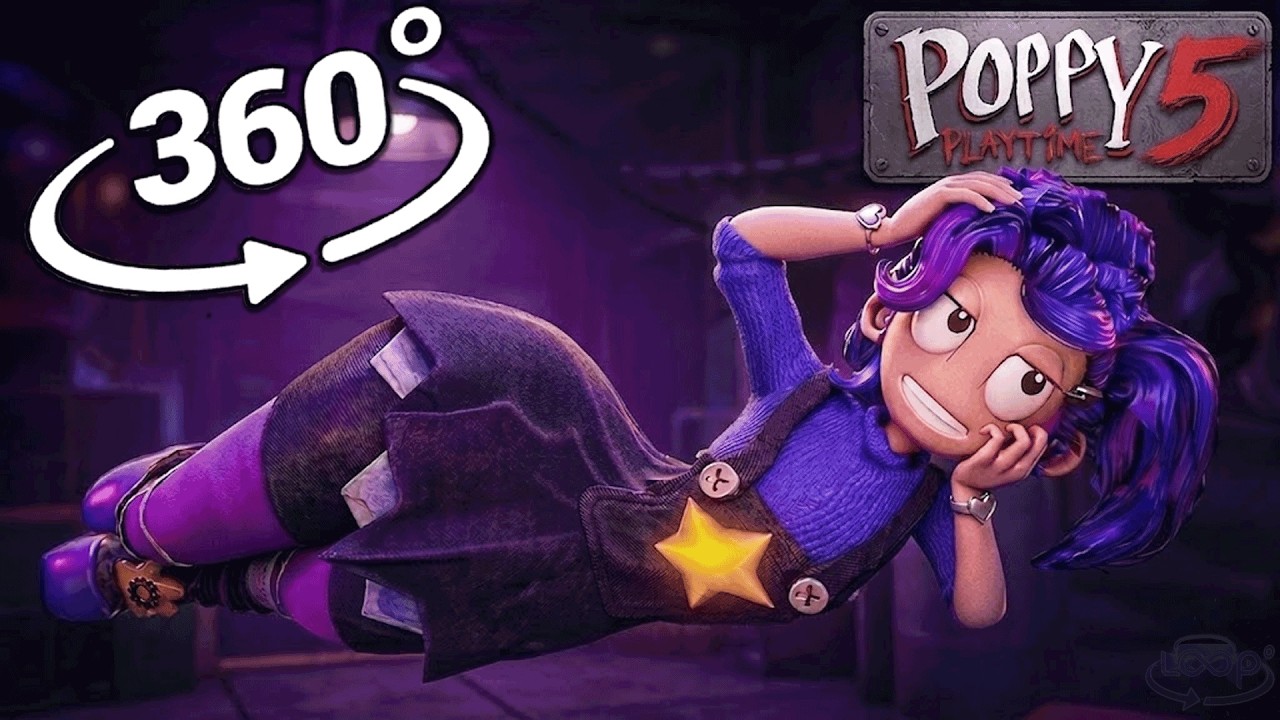 VR 360° Poppy Playtime Chapter 5 Movie Compilation Final! VR