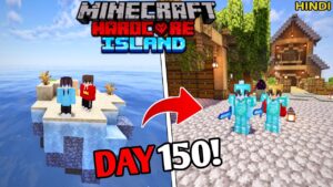 We Survived 150 Days On a DESERTED ISLAND With NOTHING