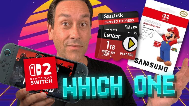 What SD Card To Buy For Nintendo Switch 2 -