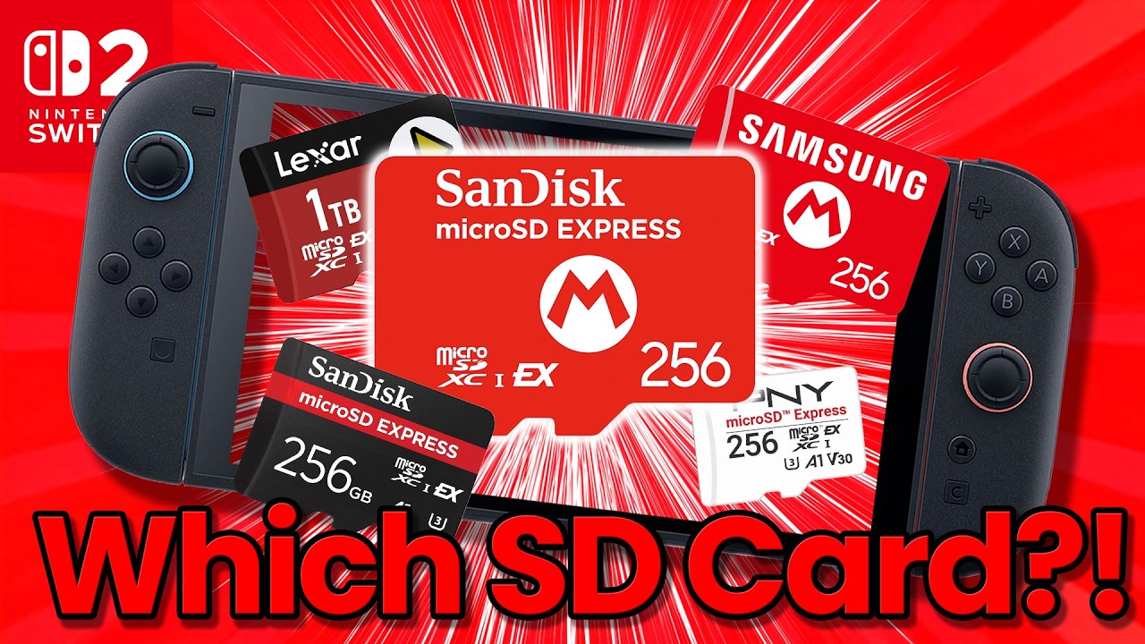 What SD Card To Buy - Nintendo Switch 2 Guide