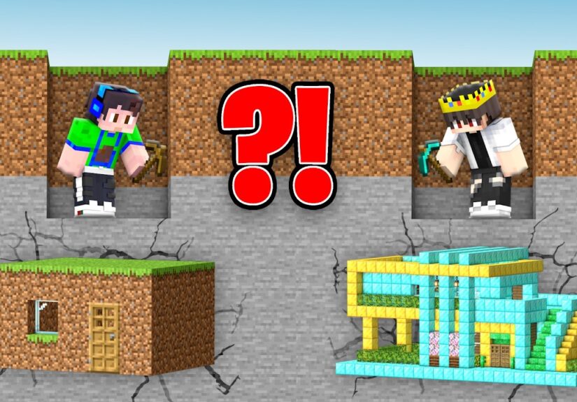 Who Mined the Best House in Minecraft..? ft. @rodieeno