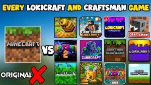 i Played Every Minecraft Clone LOKICRAFT And CRAFTSMAN Games Ever