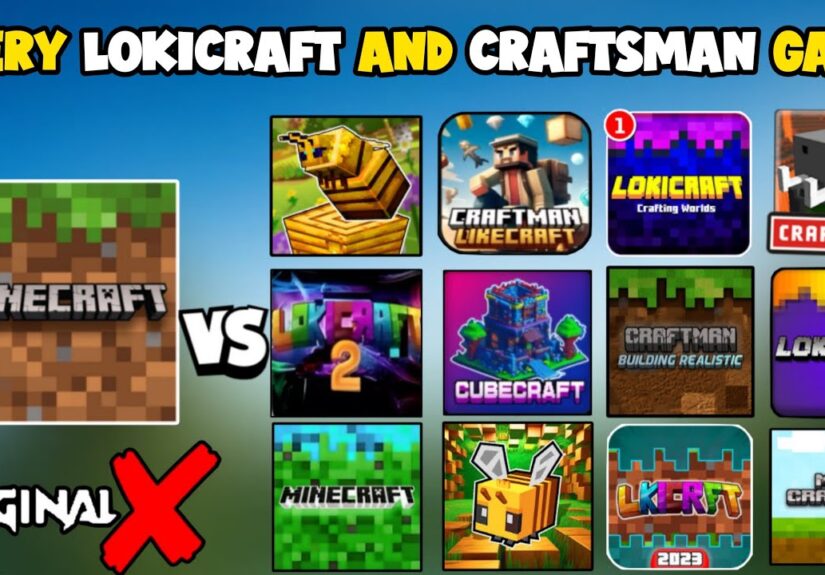 i Played Every Minecraft Clone LOKICRAFT And CRAFTSMAN Games Ever