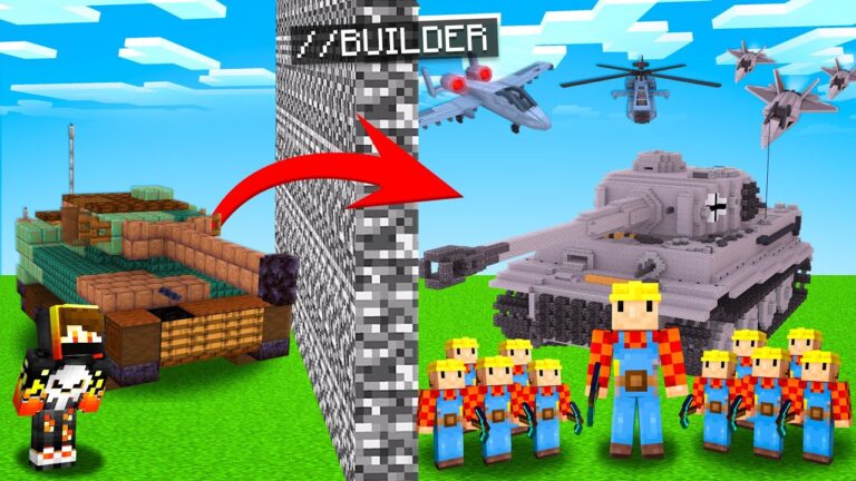 i cheated with //BUILDER in Minecraft build battle.....