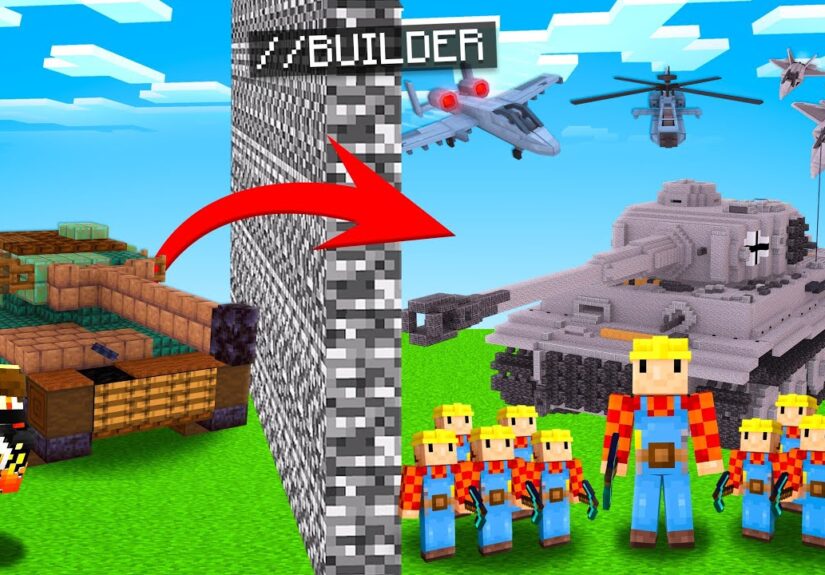 i cheated with //BUILDER in Minecraft build battle.....