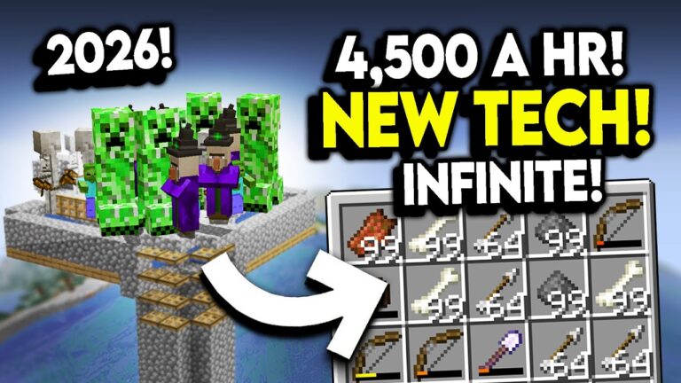 4,500 in 5 Minutes! BEST New MOB XP Farm for