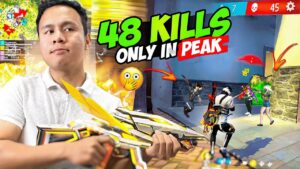 9 Booyah Streak 48 Kills Gameplay in Peak Only 😎