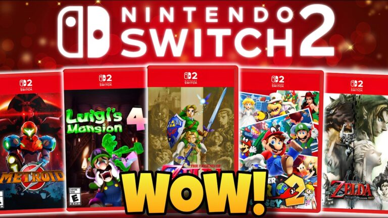 A LOT of Unannounced Nintendo Switch 2 Games May Have