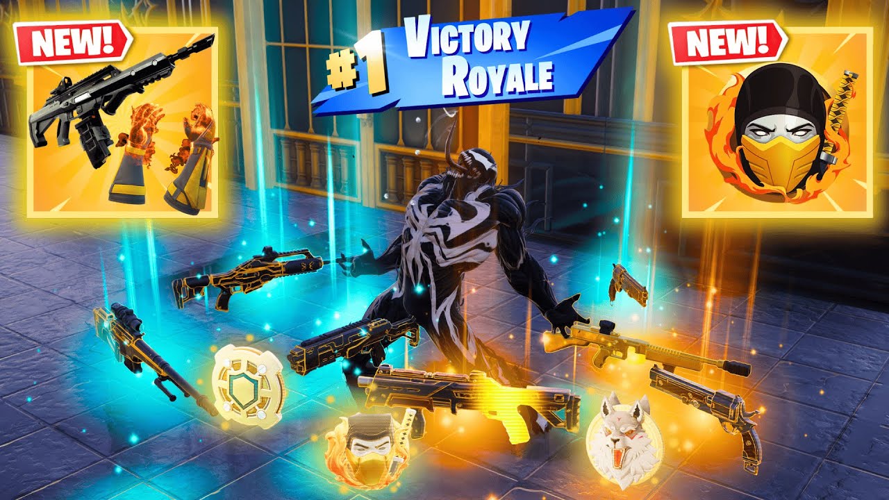 ALL MYTHIC GUNS IN FORTNITE (NEW! Fortnite Chapter 6 Season
