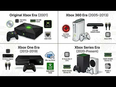 All 9 Xbox Consoles Explained