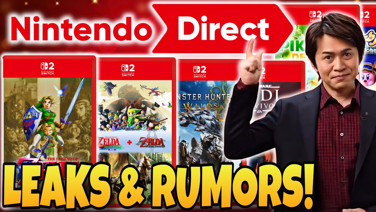 BIG New Nintendo Direct Leaks & Rumors Just Appeared!
