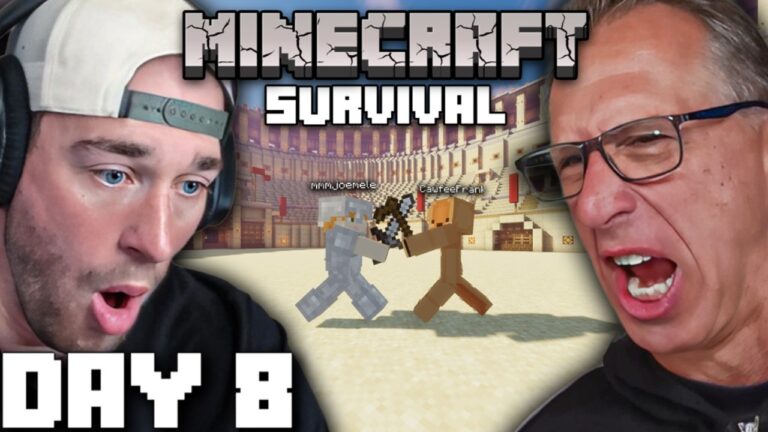 Dad Vs Son! | Minecraft Survival [Episode 8]