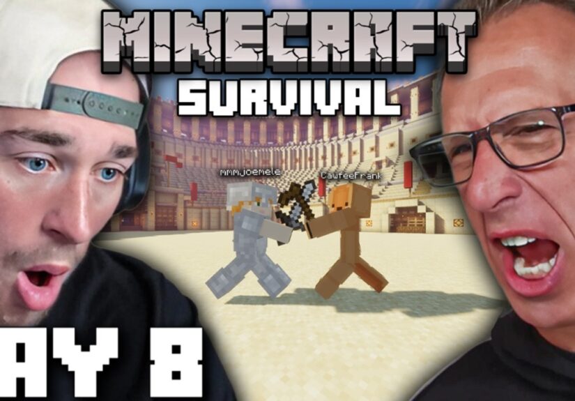 Dad Vs Son! | Minecraft Survival [Episode 8]