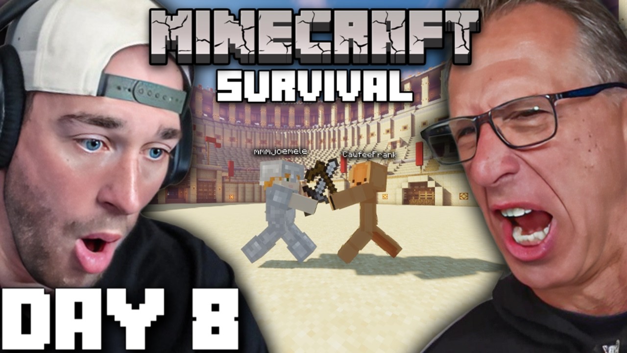 Dad Vs Son! | Minecraft Survival [Episode 8]