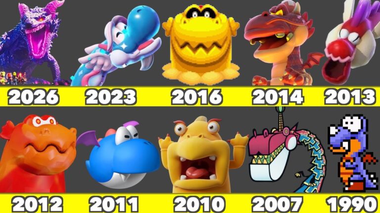 Evolution of Dragons Game Graphics in Nintendo Games & Movie