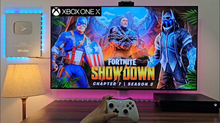 FORTNITE on Xbox One X in 2026 4K HDR 60FPS