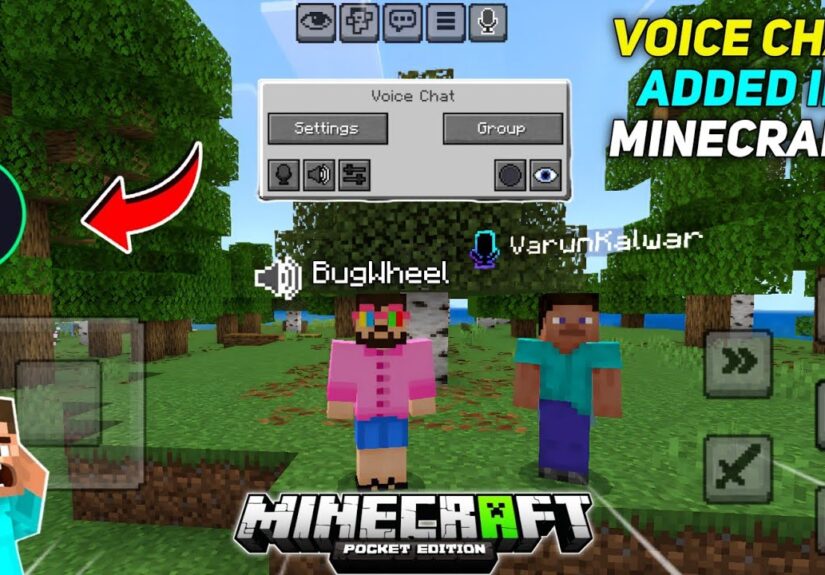Finally Voice Chat Released For Minecraft Pocket Edition!!