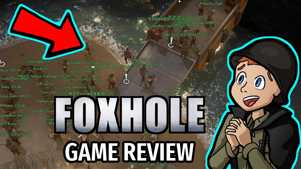 Foxhole Game Review as a Solo Player | This Game