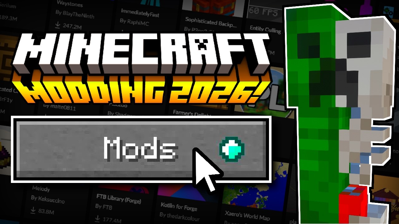 How To Install Mods For Minecraft Java in 2026! (EASY