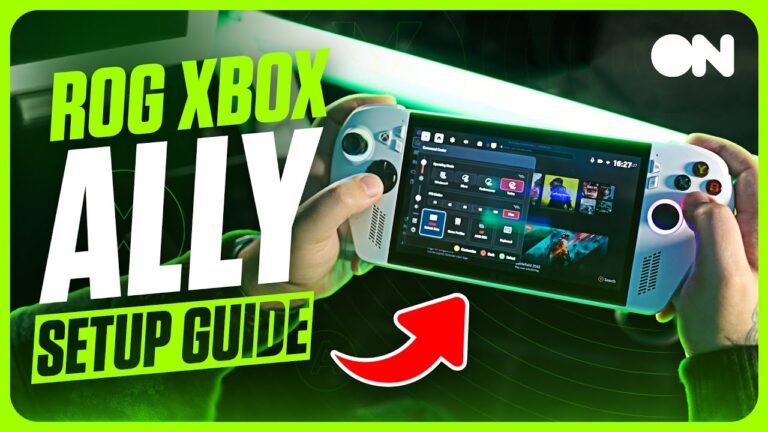 How To Set Up Your ROG Xbox Ally & ROG