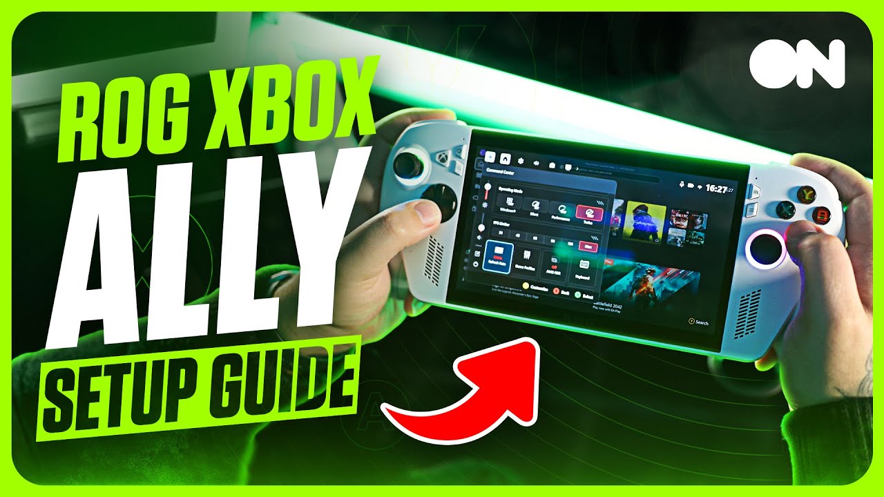 How To Set Up Your ROG Xbox Ally & ROG