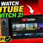 How to WATCH YouTube on Nintendo Switch 2! (Easy Setup