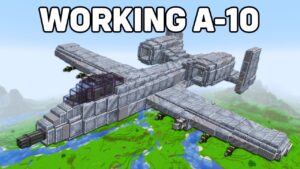 I Made a Working A-10 Warthog with Create!