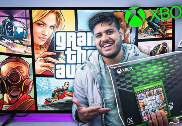 Installing GTA 5 IN XBOX SERIES X - Better Than