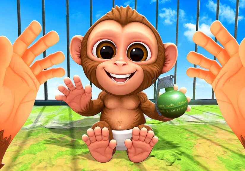 Jimmy Can Talk Now - I Am Monkey VR (Multiplayer)