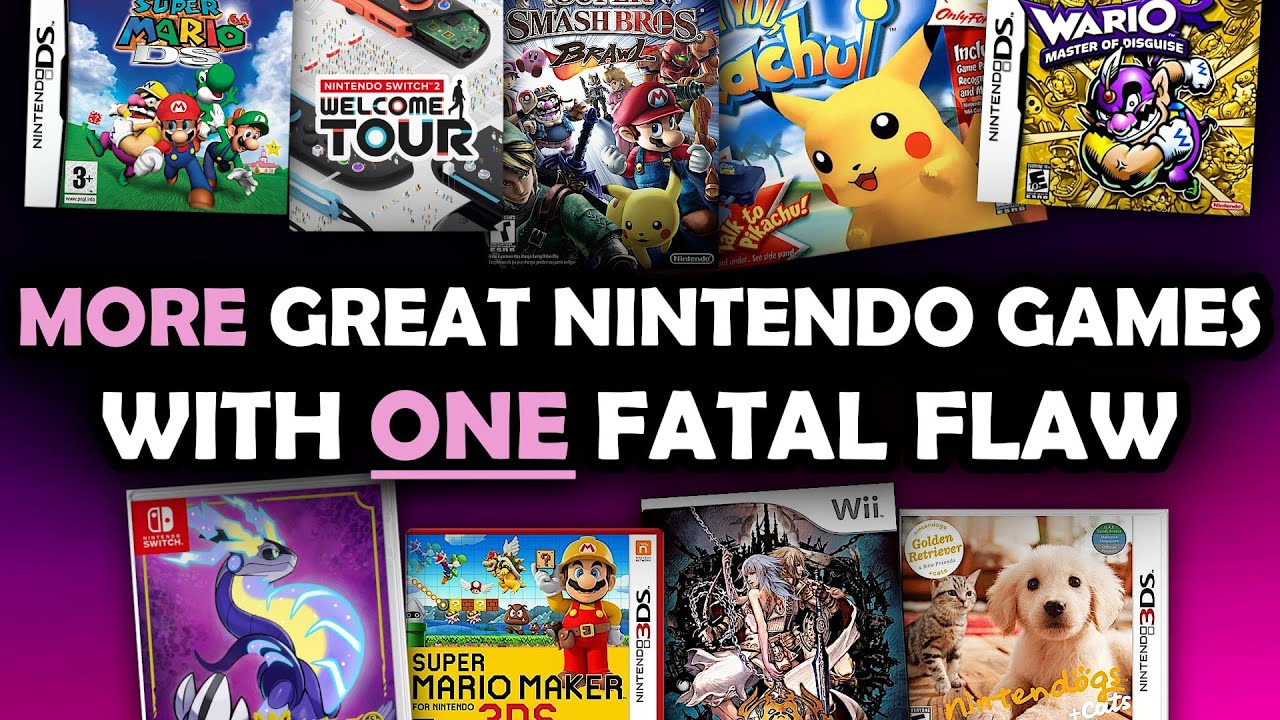MORE Nintendo Games With One Fatal Flaw